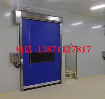 建水拉链密封快速卷帘门